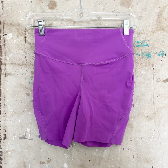 Lululemon Base Pace High-Rise Short 6", Moonlit Magenta - Picture 2 of 4
